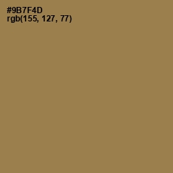 #9B7F4D - Leather Color Image