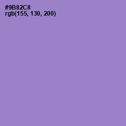 #9B82C8 - Blue Bell Color Image