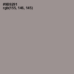 #9B9291 - Mountain Mist Color Image