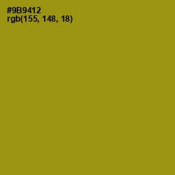 #9B9412 - Reef Gold Color Image