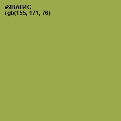 #9BAB4C - Chelsea Cucumber Color Image