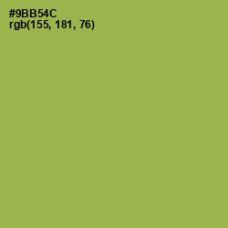 #9BB54C - Chelsea Cucumber Color Image