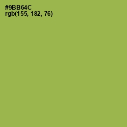 #9BB64C - Chelsea Cucumber Color Image