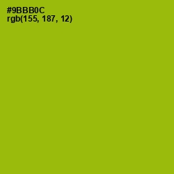 #9BBB0C - Citron Color Image