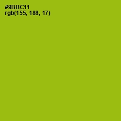 #9BBC11 - Citron Color Image