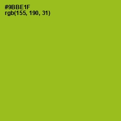 #9BBE1F - Citron Color Image