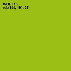 #9BBF15 - Citron Color Image