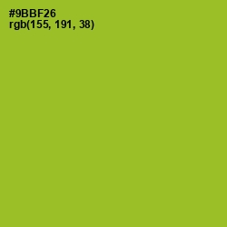 #9BBF26 - Sushi Color Image