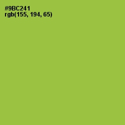 #9BC241 - Conifer Color Image