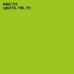 #9BC71F - Pistachio Color Image