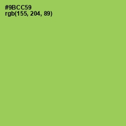 #9BCC59 - Conifer Color Image