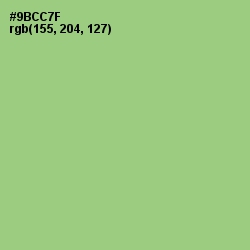 #9BCC7F - Wild Willow Color Image