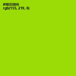 #9BDB06 - Pistachio Color Image