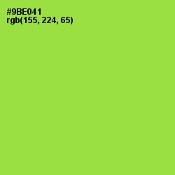#9BE041 - Conifer Color Image