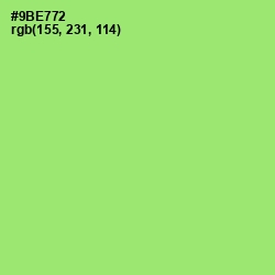 #9BE772 - Conifer Color Image