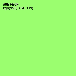 #9BFE6F - Conifer Color Image