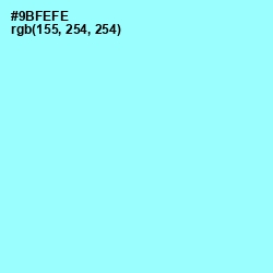 #9BFEFE - Anakiwa Color Image