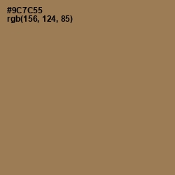 #9C7C55 - Leather Color Image
