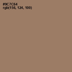 #9C7C64 - Toast Color Image