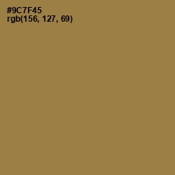 #9C7F45 - Leather Color Image