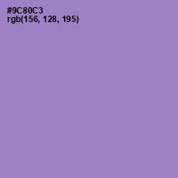 #9C80C3 - Blue Bell Color Image