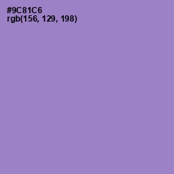 #9C81C6 - Blue Bell Color Image