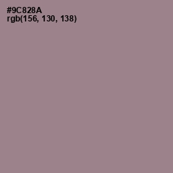 #9C828A - Venus Color Image