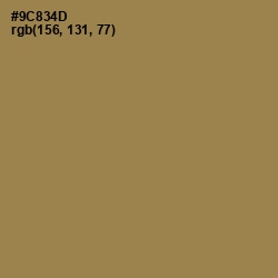 #9C834D - Barley Corn Color Image