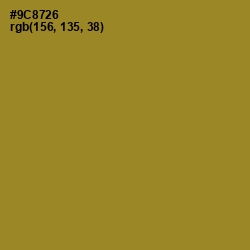#9C8726 - Sycamore Color Image