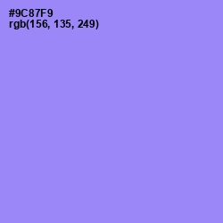 #9C87F9 - Portage Color Image