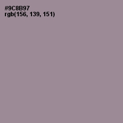 #9C8B97 - Venus Color Image