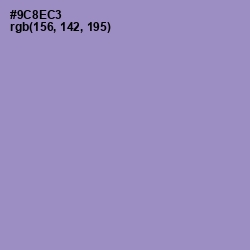 #9C8EC3 - Blue Bell Color Image