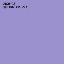 #9C91CF - Blue Bell Color Image