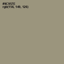 #9C957E - Gurkha Color Image