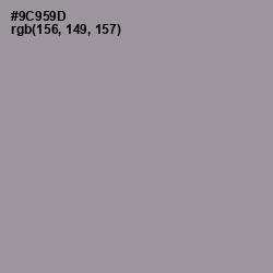 #9C959D - Mountain Mist Color Image