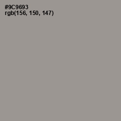 #9C9693 - Mountain Mist Color Image