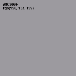 #9C999F - Star Dust Color Image