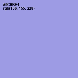 #9C9BE4 - Portage Color Image