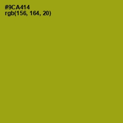 #9CA414 - Citron Color Image