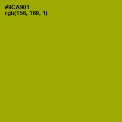 #9CA901 - Citron Color Image