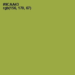 #9CAA43 - Chelsea Cucumber Color Image