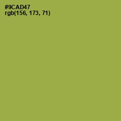 #9CAD47 - Chelsea Cucumber Color Image