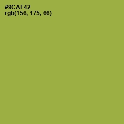 #9CAF42 - Chelsea Cucumber Color Image