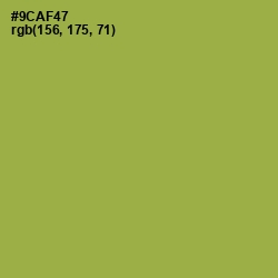 #9CAF47 - Chelsea Cucumber Color Image