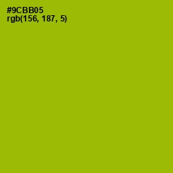 #9CBB05 - Citron Color Image