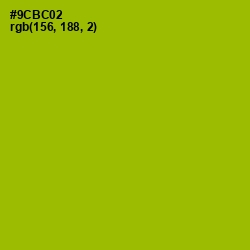 #9CBC02 - Citron Color Image