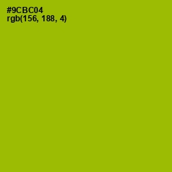 #9CBC04 - Citron Color Image