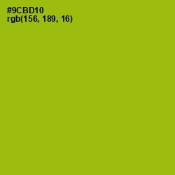 #9CBD10 - Citron Color Image