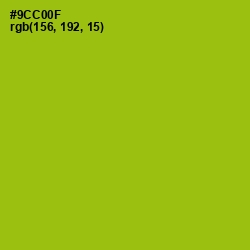 #9CC00F - Pistachio Color Image