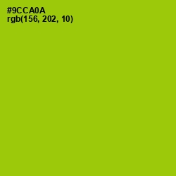 #9CCA0A - Pistachio Color Image